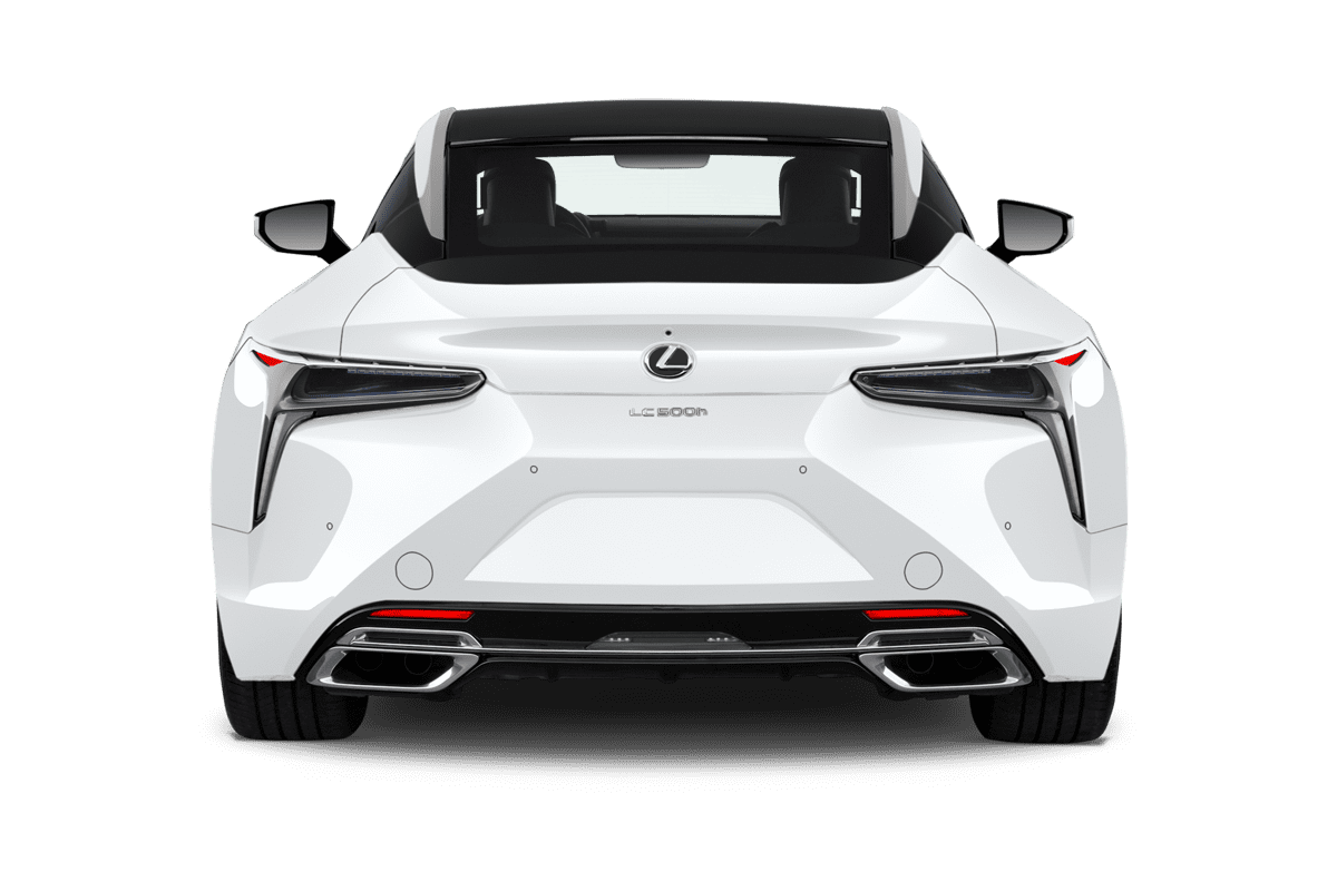 Heckansicht eines Lexus LC