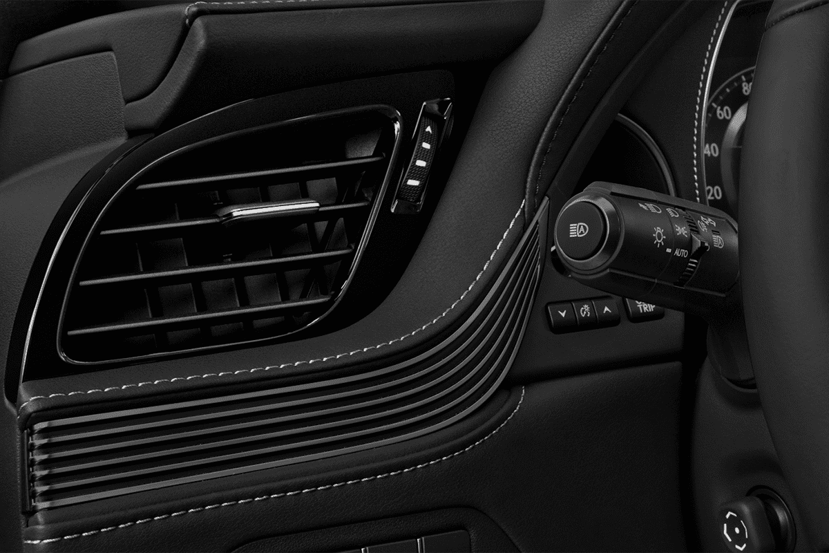 Lüftung eines Lexus LS Hybrid