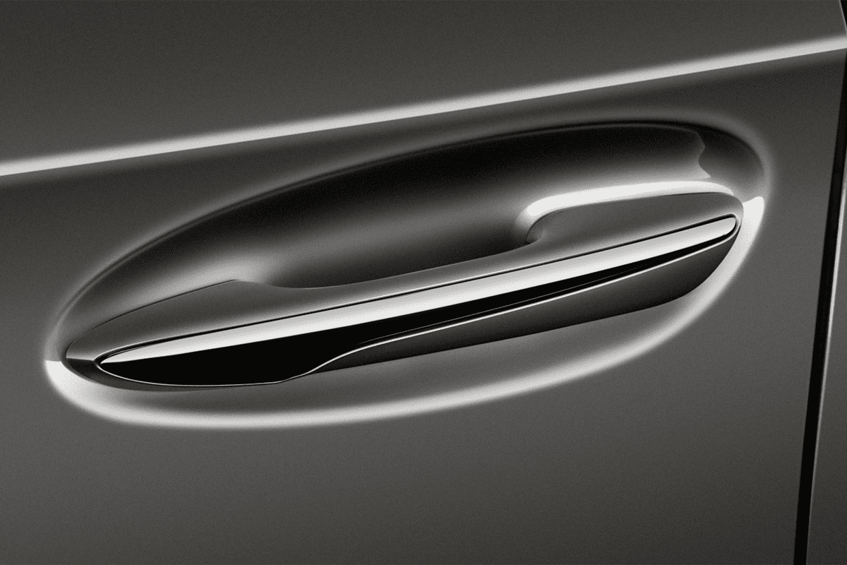 Türgriff eines Lexus LS Hybrid