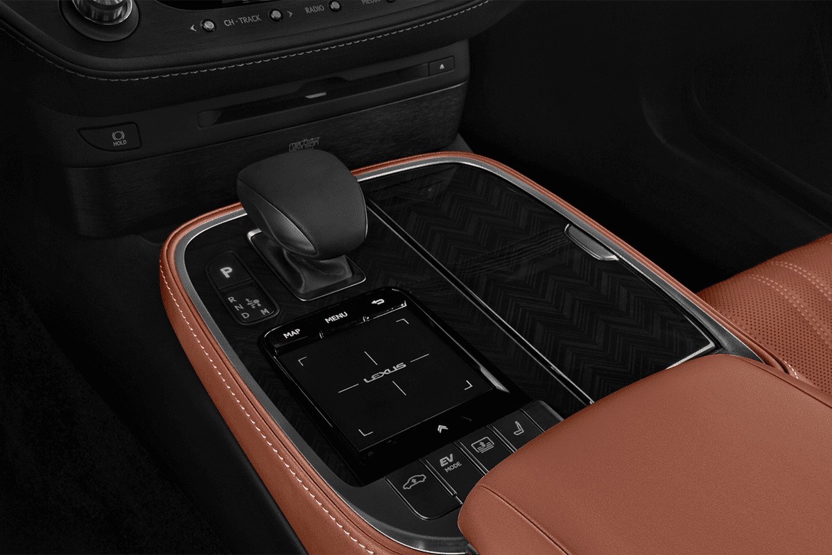 Schaltknüppel eines Lexus LS Hybrid