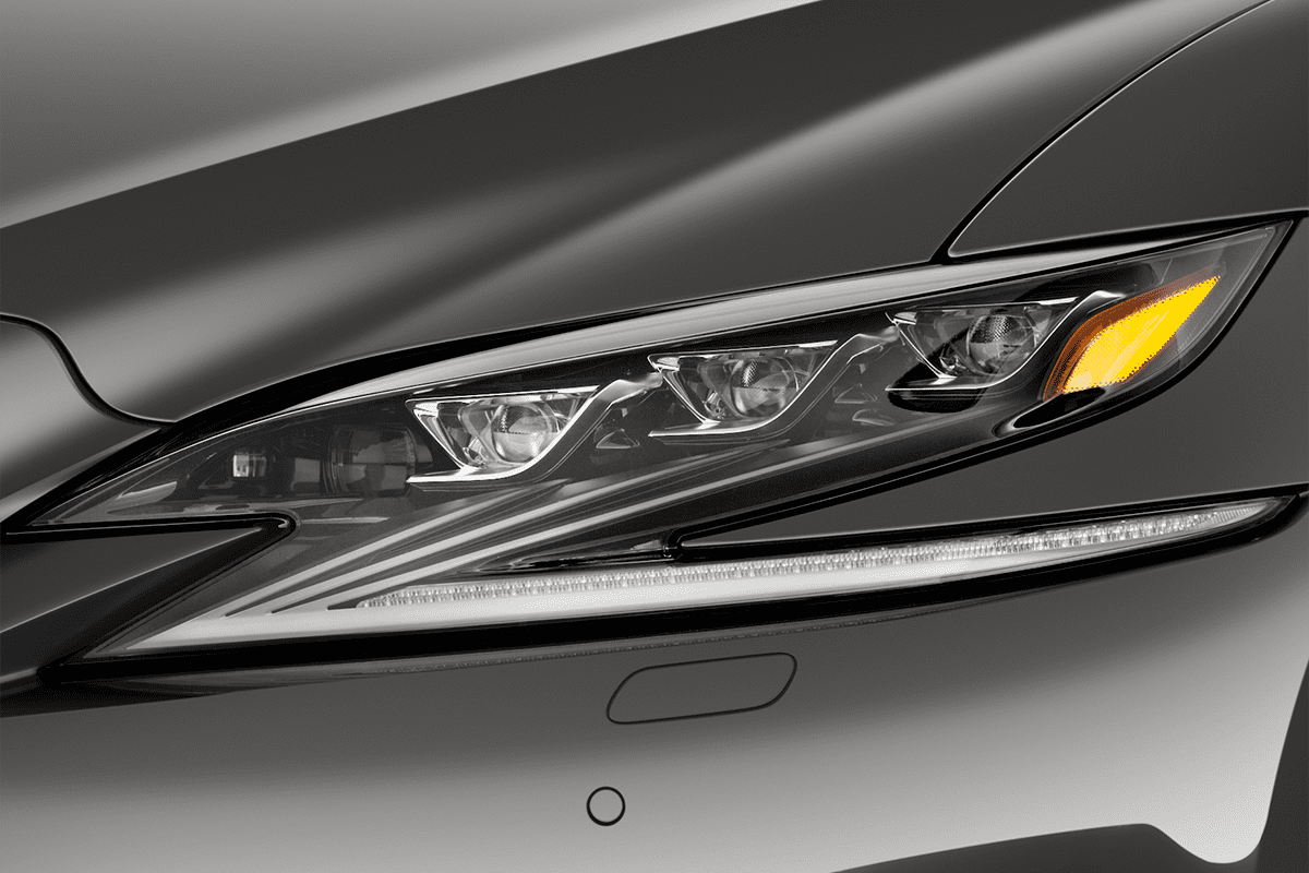 Frontscheinwerfer eines Lexus LS Hybrid