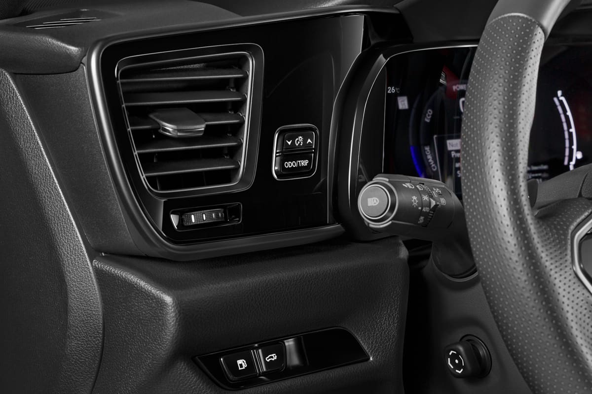 Lüftung eines Lexus NX Plug-In-Hybrid