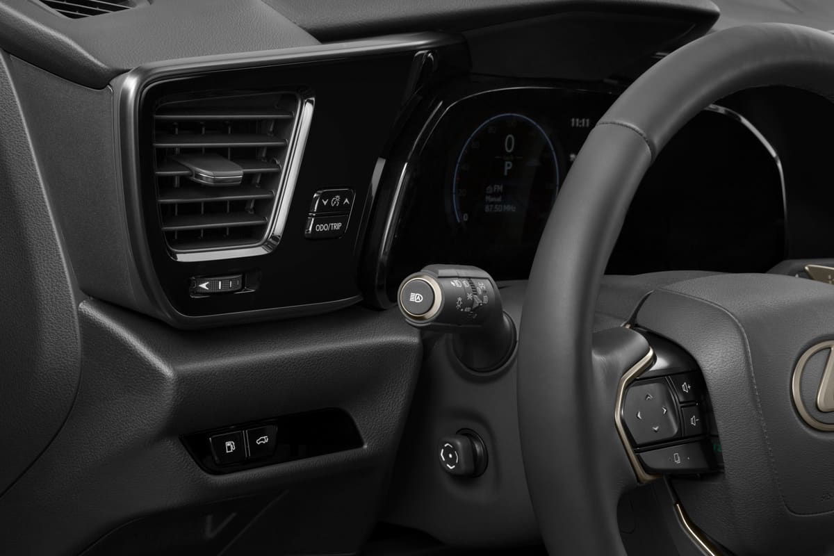 Lüftung eines Lexus NX Hybrid