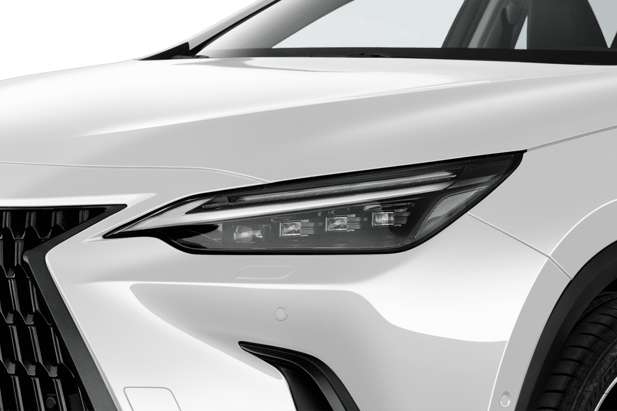 Frontscheinwerfer eines Lexus NX Hybrid