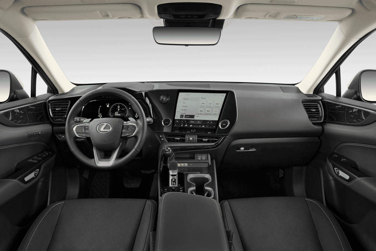 Armaturenbrett eines Lexus NX Hybrid