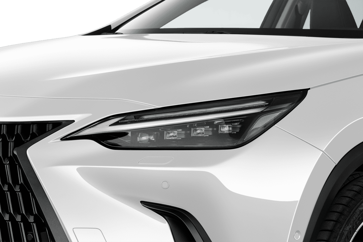 Frontscheinwerfer eines Lexus NX Hybrid