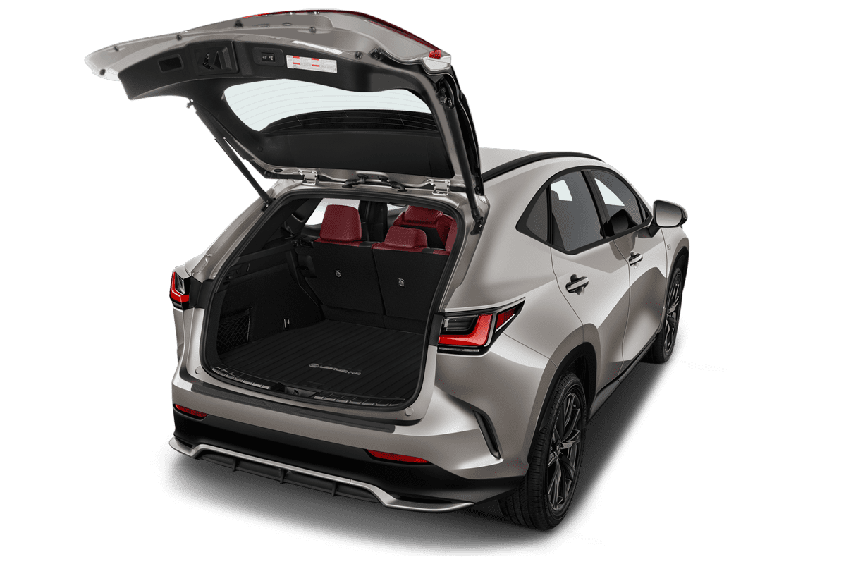 Kofferraum eines Lexus NX Plug-In-Hybrid