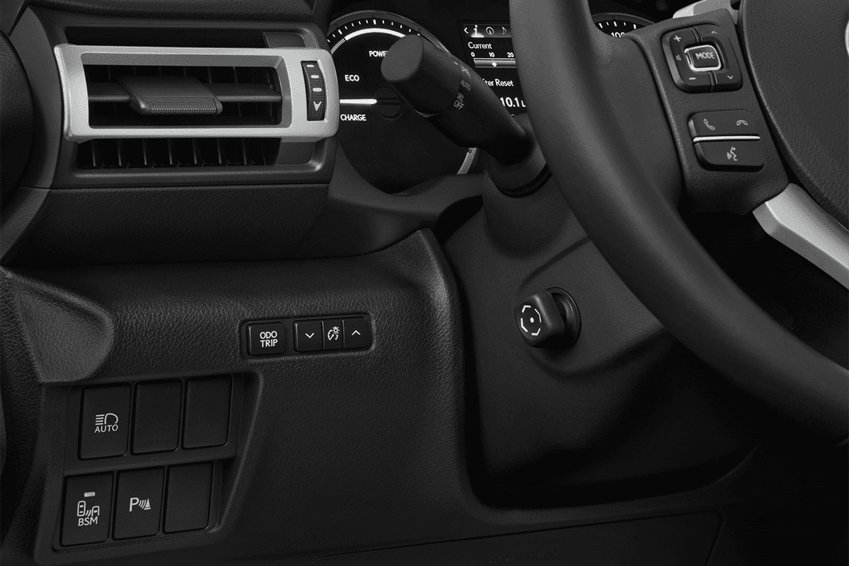 Lüftung eines Lexus RC Hybrid