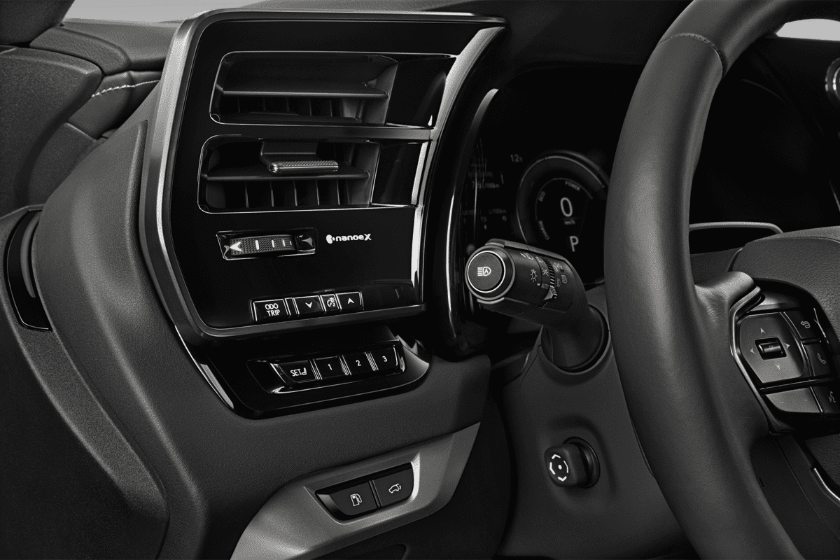 Lüftung eines Lexus RX Plug-in-Hybrid