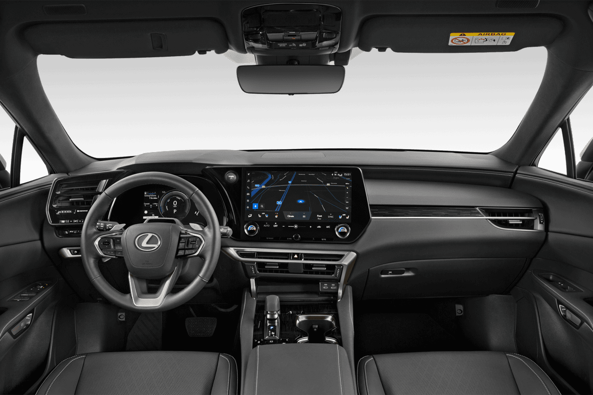 Armaturenbrett eines Lexus RX Plug-in-Hybrid