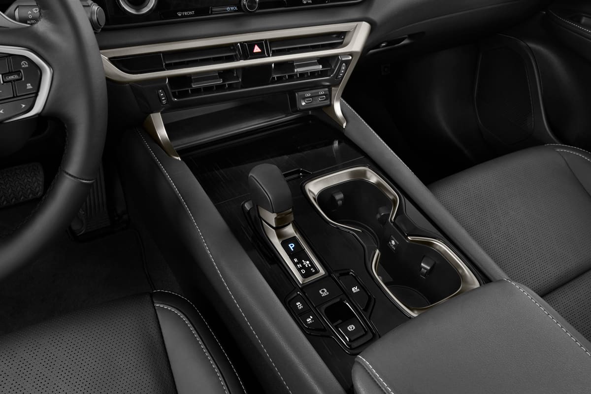 Schaltknüppel eines Lexus RX Plug-in-Hybrid