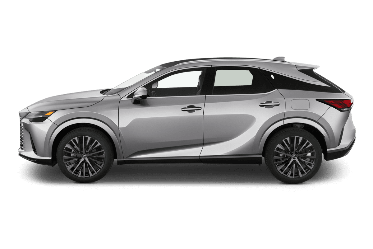 Seitenansicht eines Lexus RX Plug-in-Hybrid