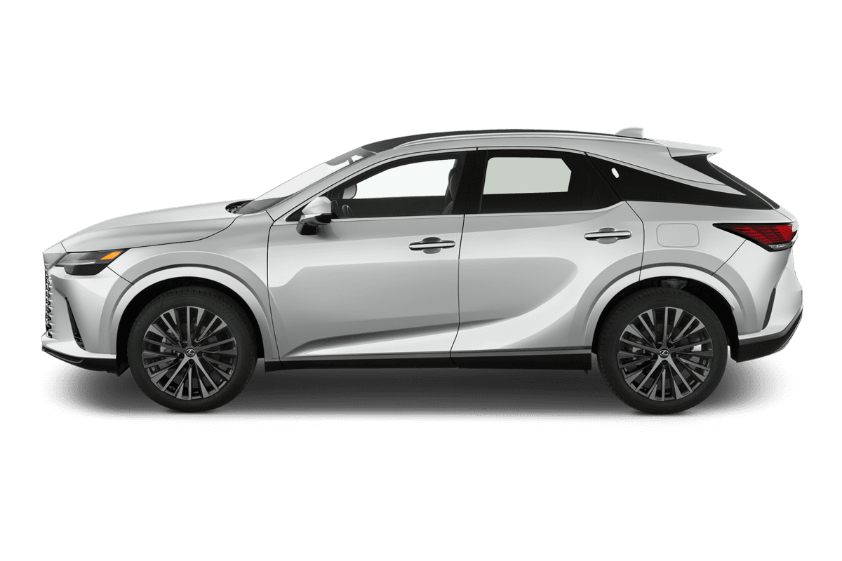 Seitenansicht eines Lexus RX Plug-in-Hybrid