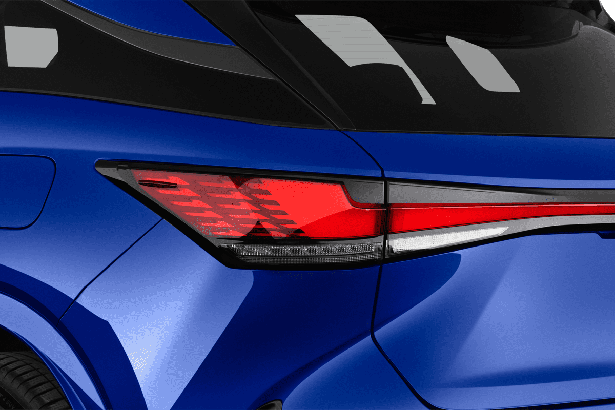 Heckleuchten eines Lexus RX Hybrid