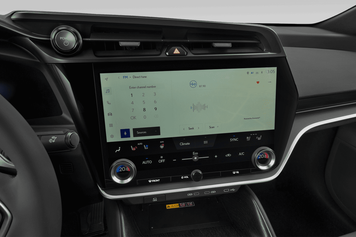 Audiosystem eines Lexus RZ