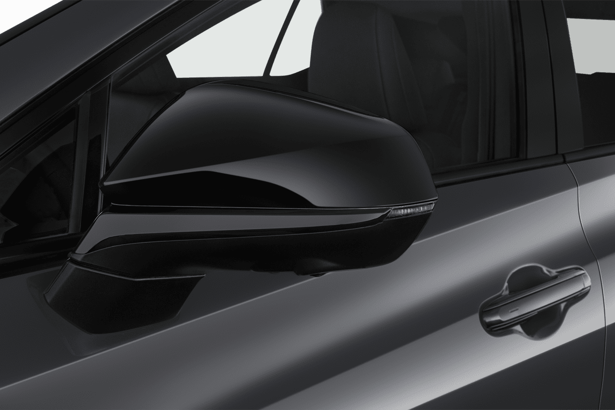 Rückspiegel eines Lexus RZ