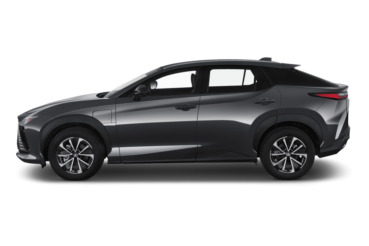 Seitenansicht eines Lexus RZ