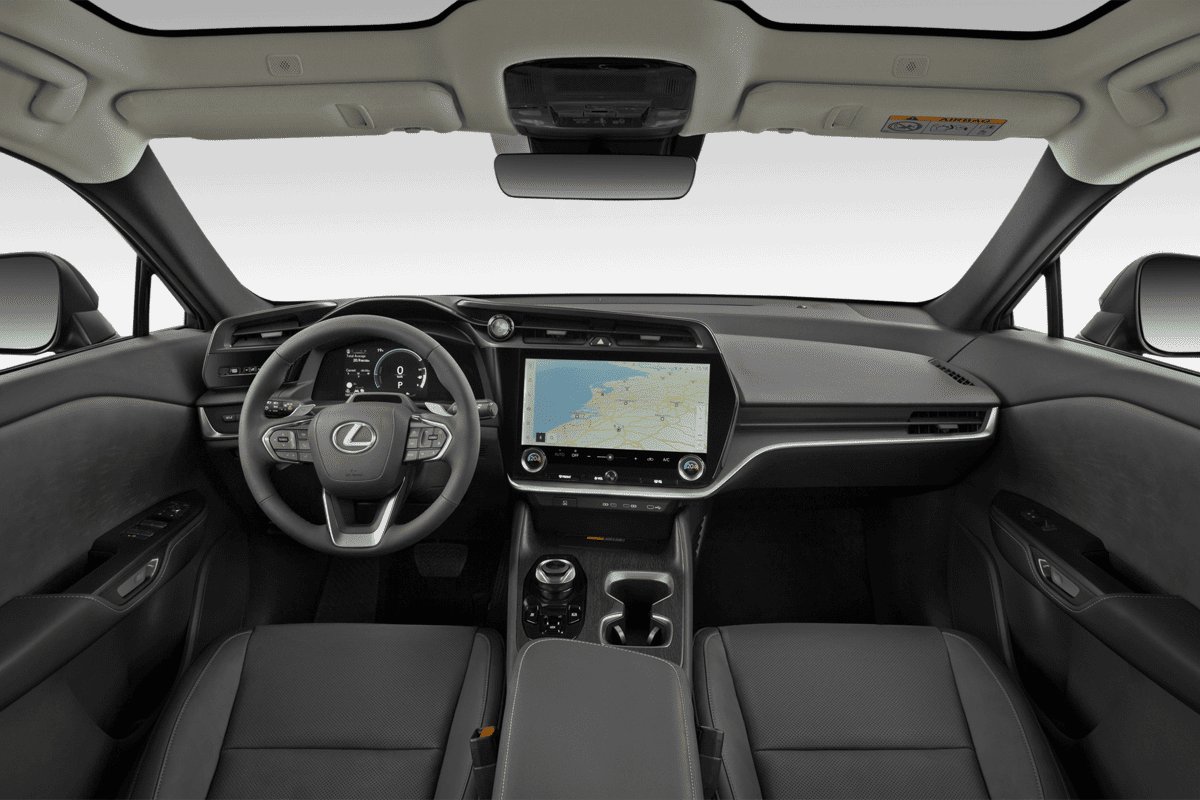 Armaturenbrett eines Lexus RZ