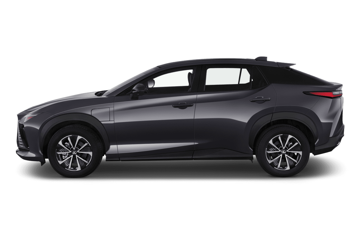 Seitenansicht eines Lexus RZ