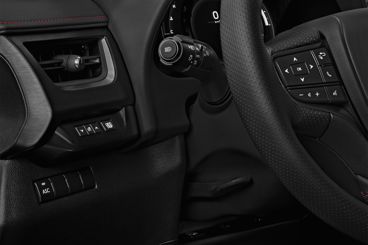 Lüftung eines Lexus UX Elektro