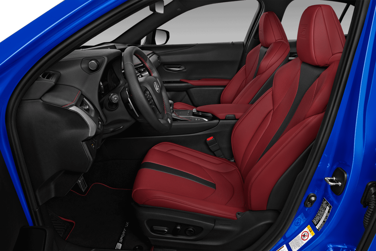 Vordersitze eines Lexus UX Elektro