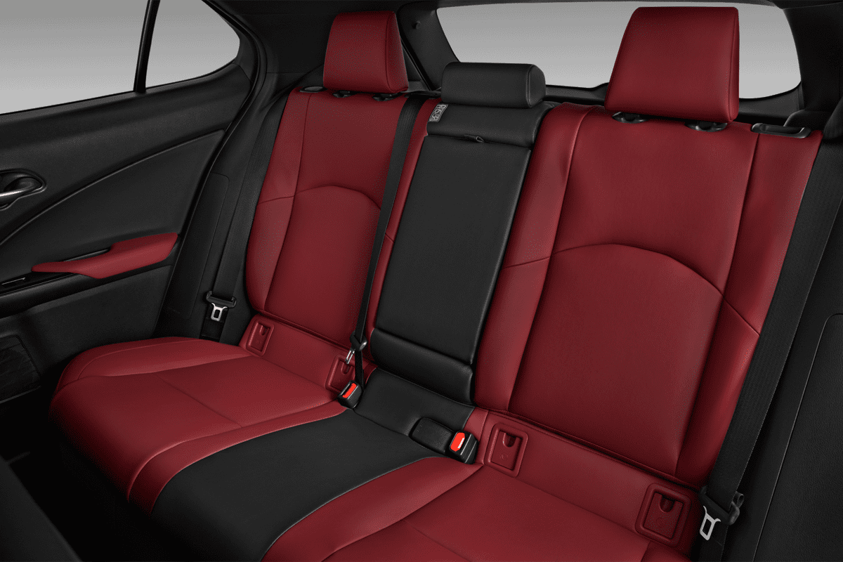 Rücksitzbank eines Lexus UX Elektro