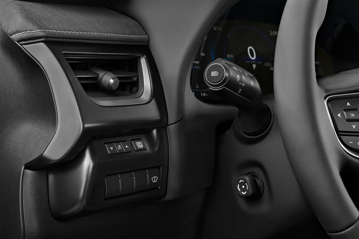 Lüftung eines Lexus UX Hybrid