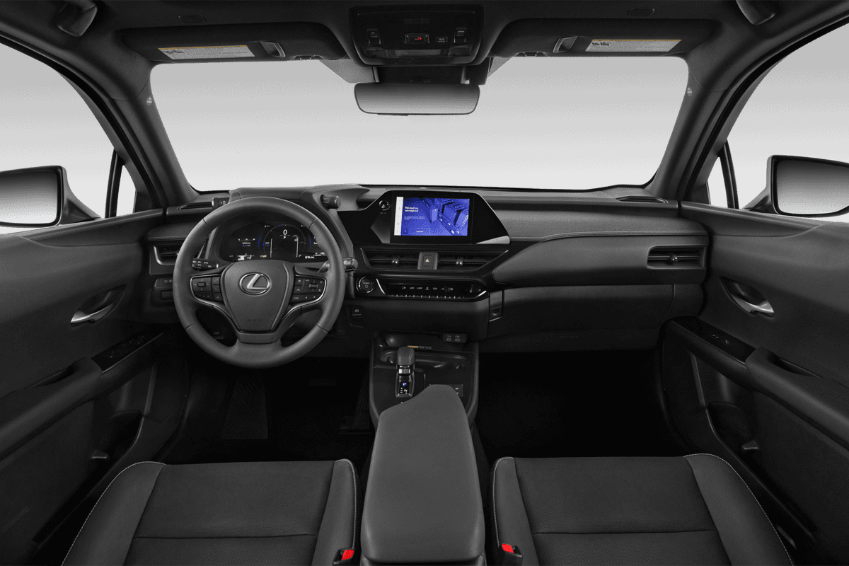 Armaturenbrett eines Lexus UX Hybrid