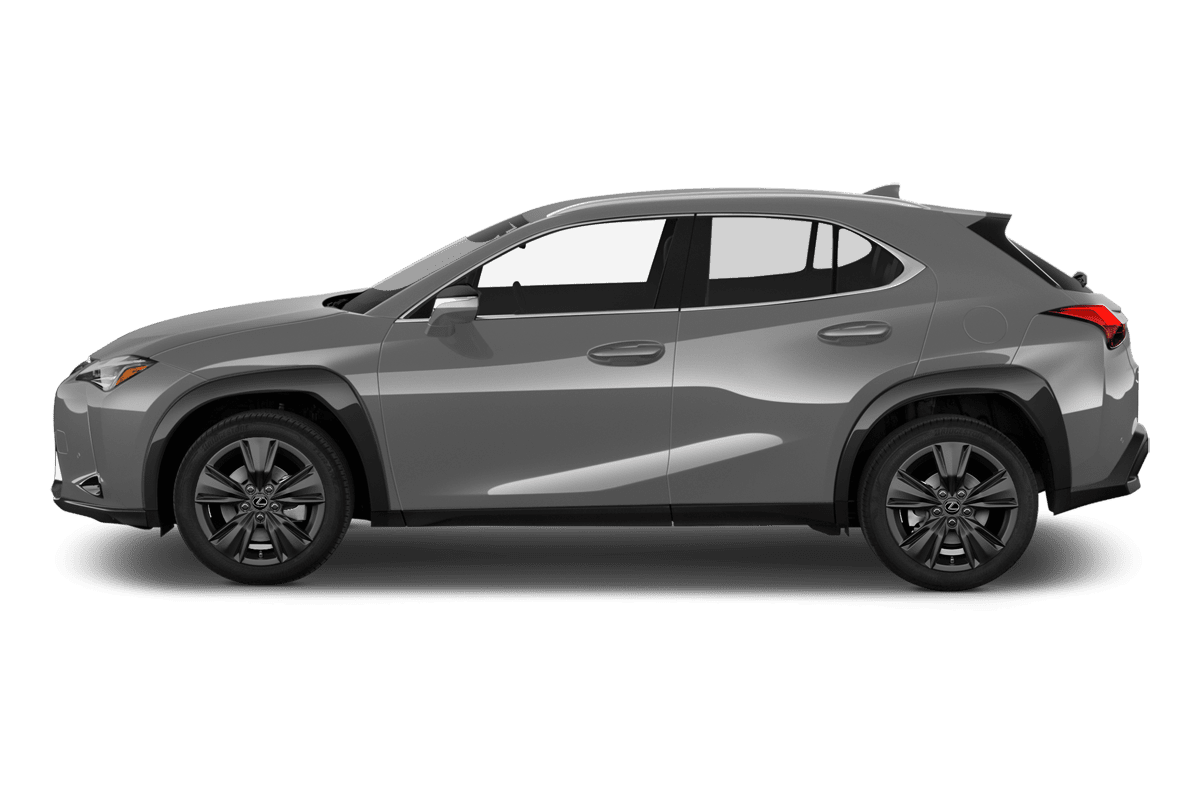 Seitenansicht eines Lexus UX Hybrid