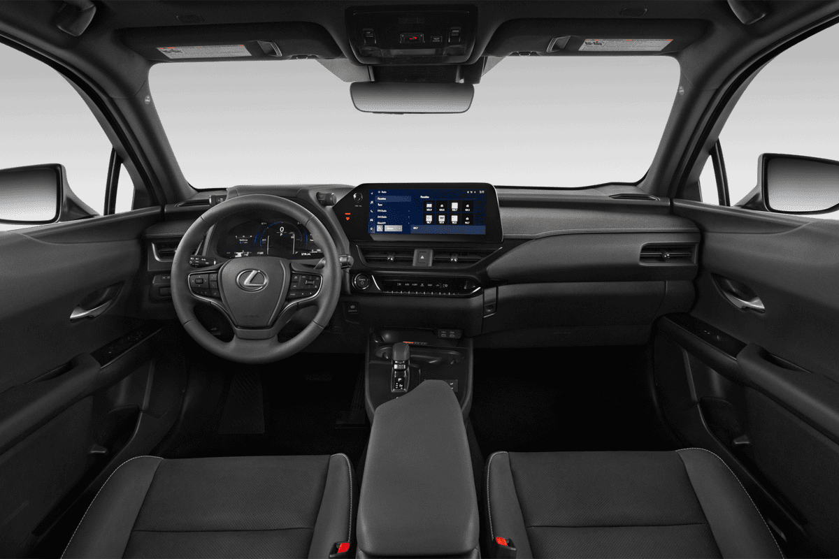 Armaturenbrett eines Lexus UX Hybrid 