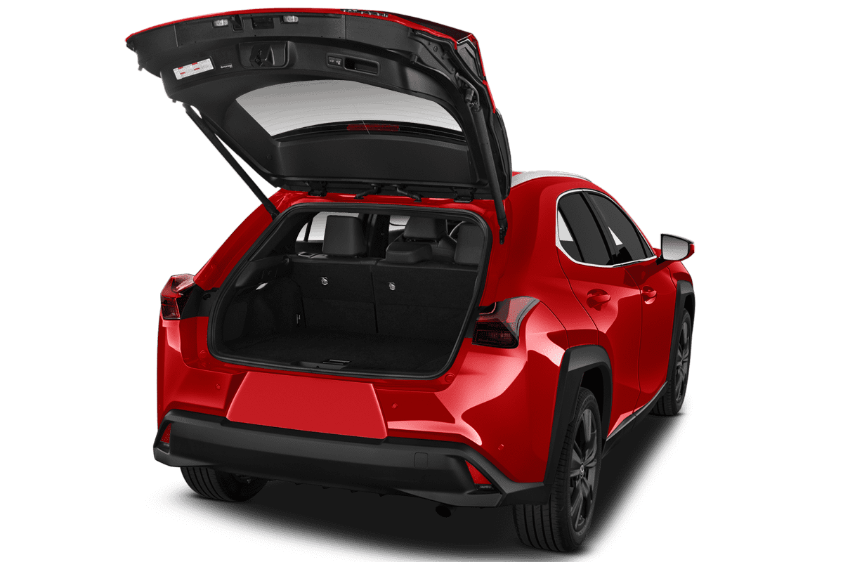 Kofferraum eines Lexus UX Hybrid 