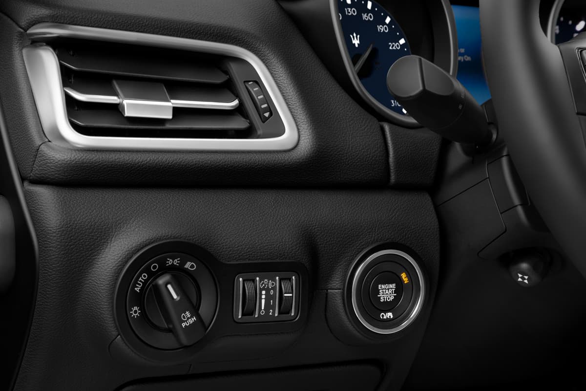 Lüftung eines Maserati Ghibli