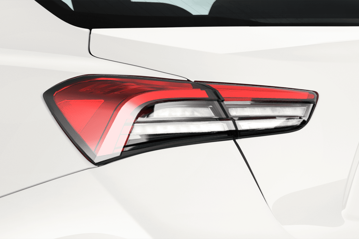 Heckleuchten eines Maserati Ghibli