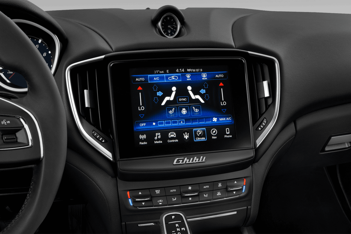 Klimasteuerung eines Maserati Ghibli