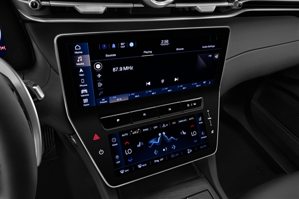 Audiosystem eines Maserati Grecale