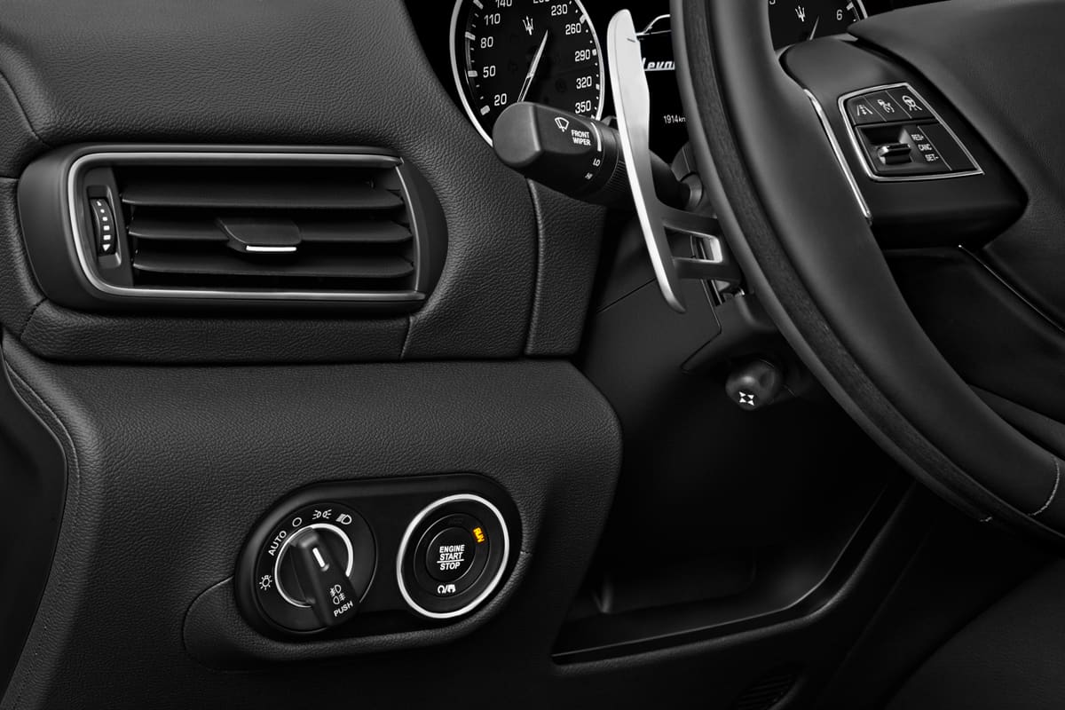 Lüftung eines Maserati Levante