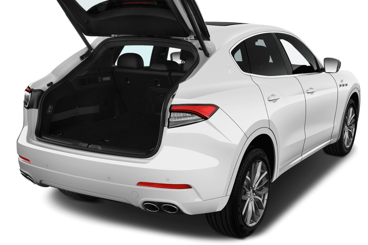 Kofferraum eines Maserati Levante