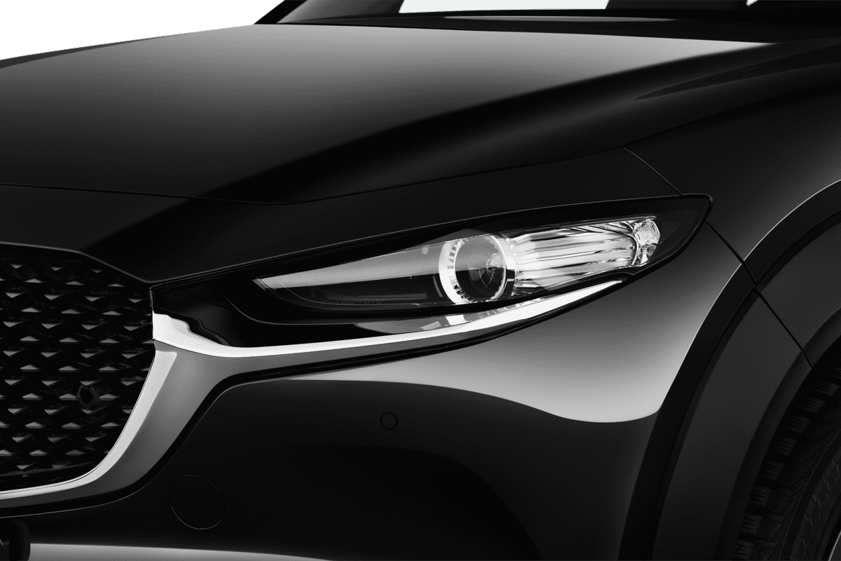 Frontscheinwerfer eines Mazda CX-30 Homura