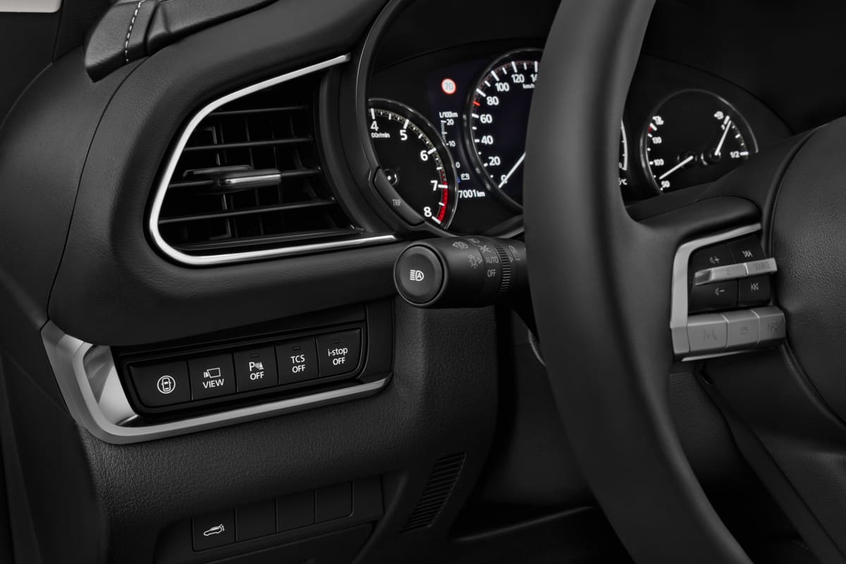 Lüftung eines Mazda CX-30