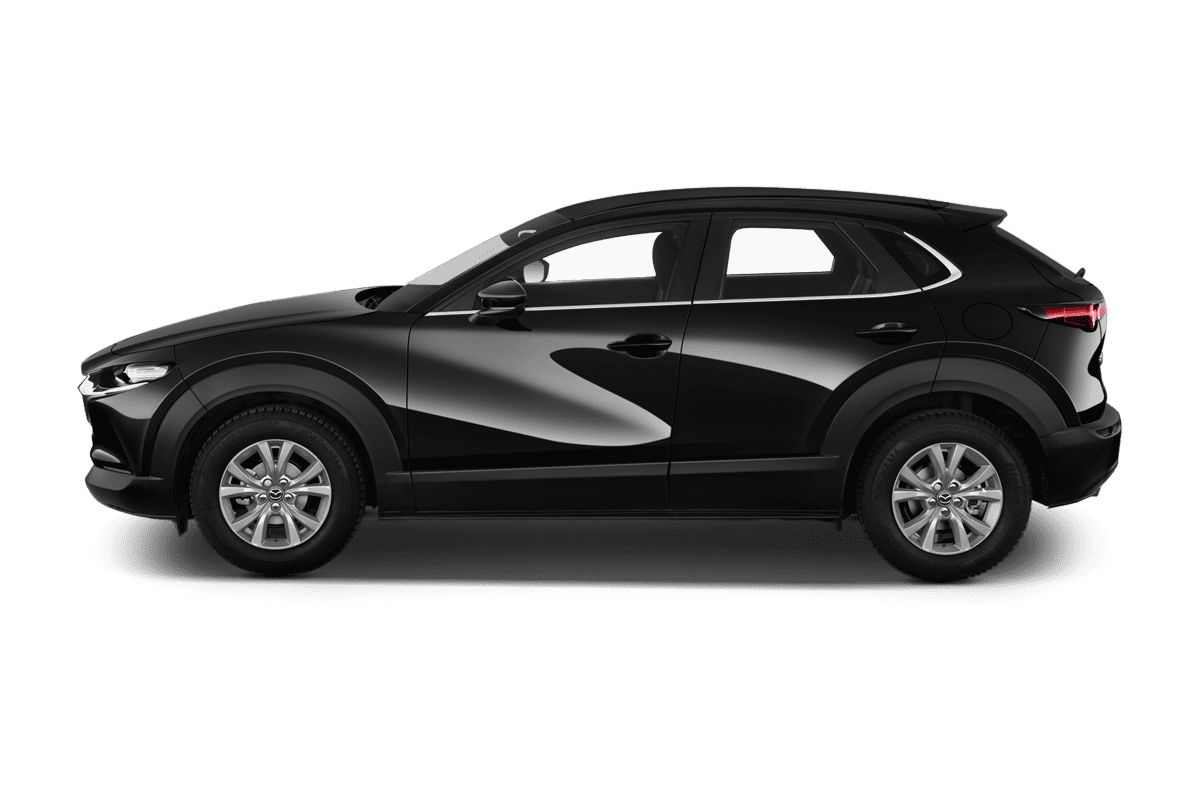 Seitenansicht eines Mazda CX-30