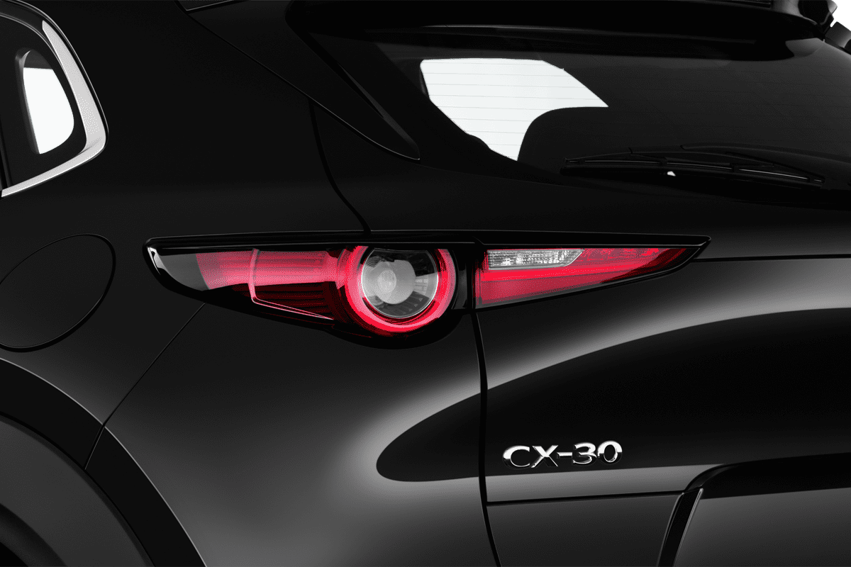 Heckleuchten eines Mazda CX-30