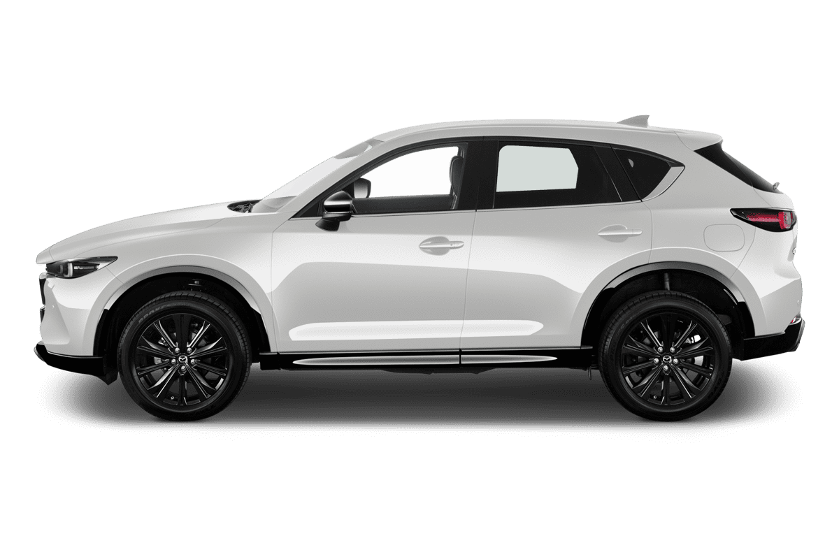 Seitenansicht eines Mazda CX-5 Homura (neues Modell)