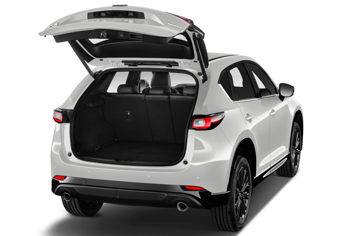 Kofferraum eines Mazda CX-5 Homura (neues Modell)