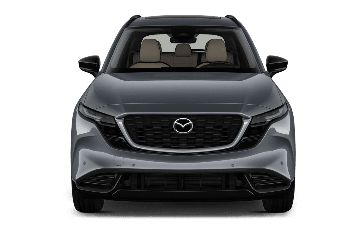 Frontansicht eines Mazda CX-5 (neues Modell), freigestellt