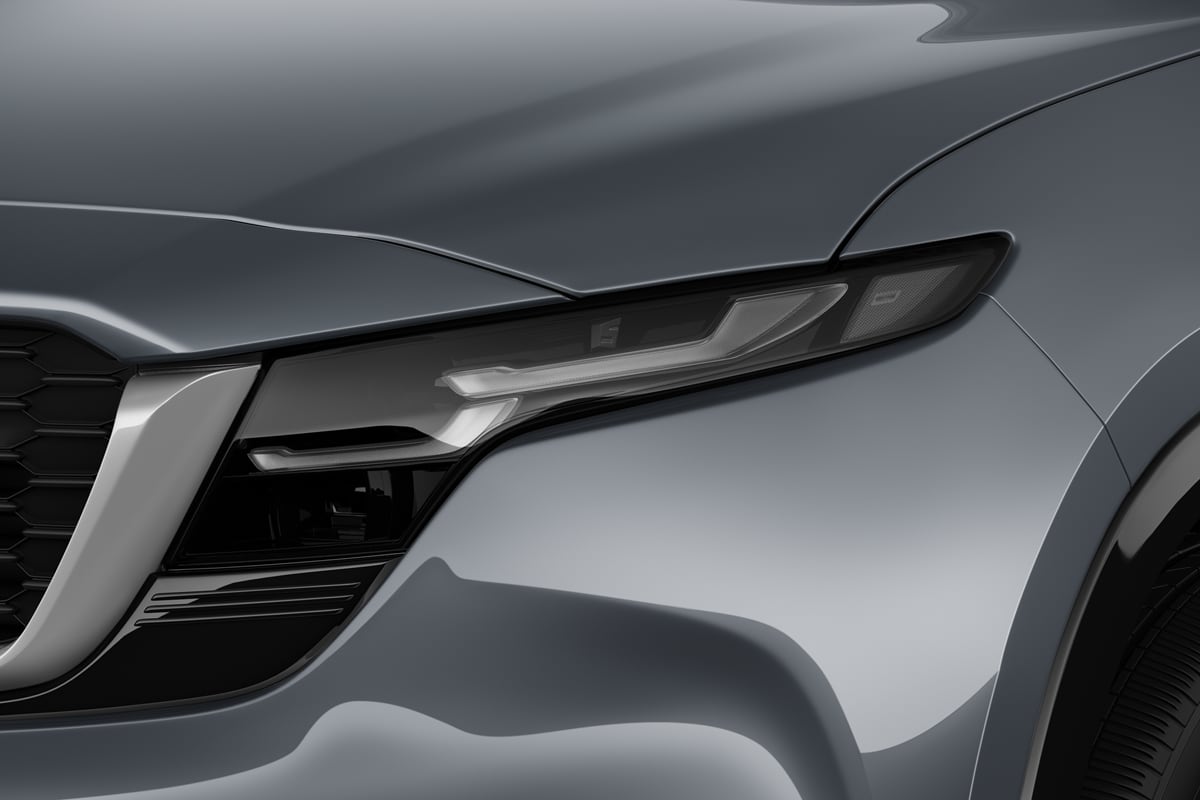 Frontscheinwerfer eines Mazda CX-5 (neues Modell)