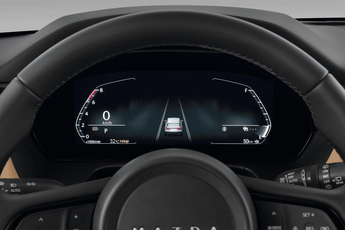Kombiinstrument eines Mazda CX-5 (neues Modell)