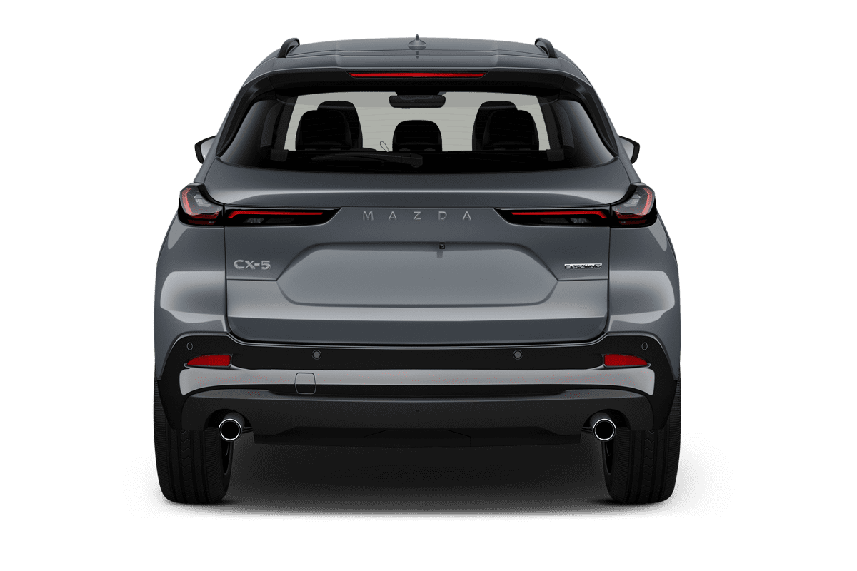 Heckansicht eines Mazda CX-5 (neues Modell)