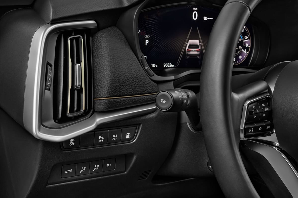 Lüftung eines Mazda CX-60 Plug-in Hybrid 