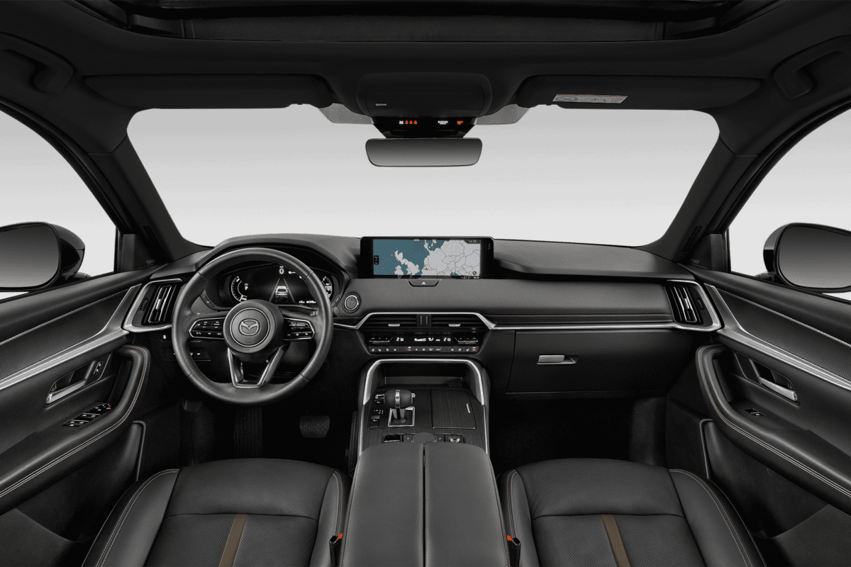 Armaturenbrett eines Mazda CX-60 Plug-in Hybrid 