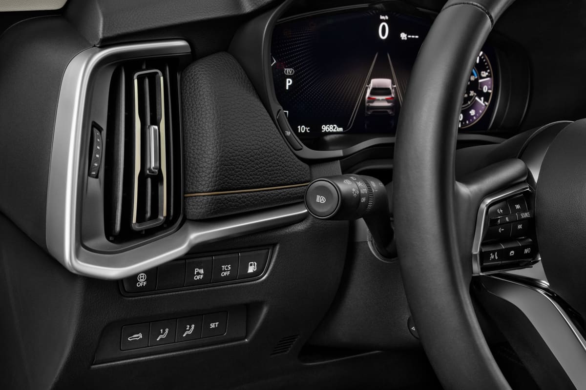 Lüftung eines Mazda CX-60 Plug-in Hybrid  (KI-generiert)